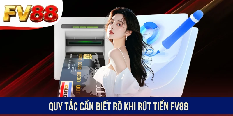 Quy tắc cần biết rõ khi rút tiền FV88